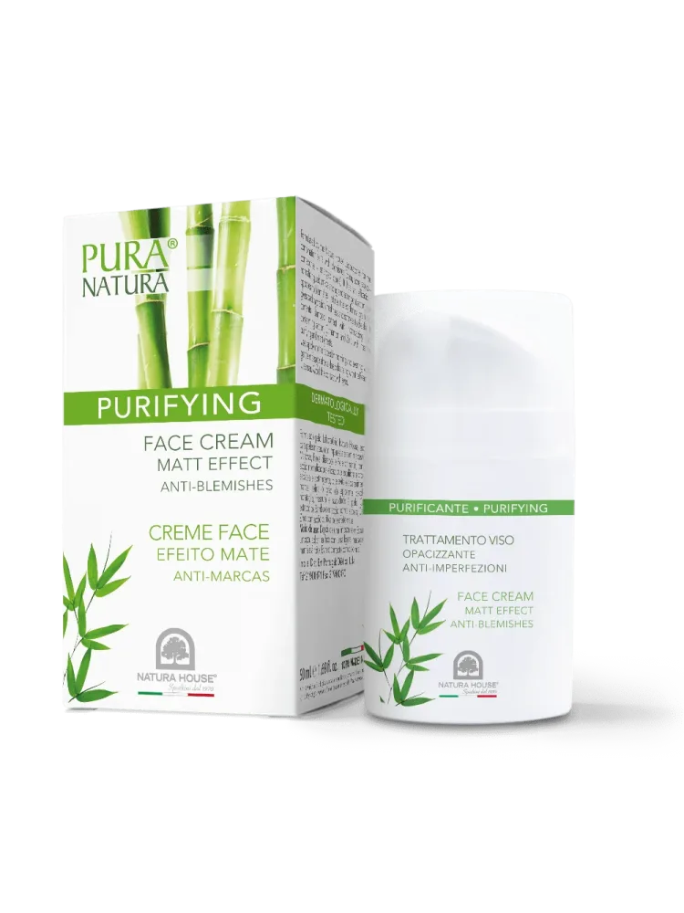 PURIFICANTE CREMA VISO OPACIZZANTE Anti imperfezioni, Acne, Punti Neri, Pori Dilatati - immagine 3