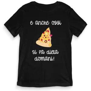 TeesBlitz tee156 – T-Shirt Divertente – Dieta Domani TeesBlitz tee156 – T-Shirt Divertente – Dieta Domani
