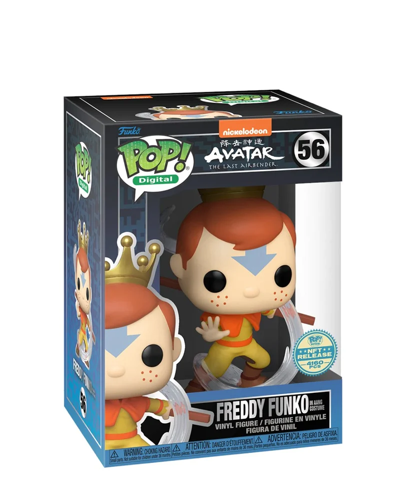 Freddy Funko in Aang Costume