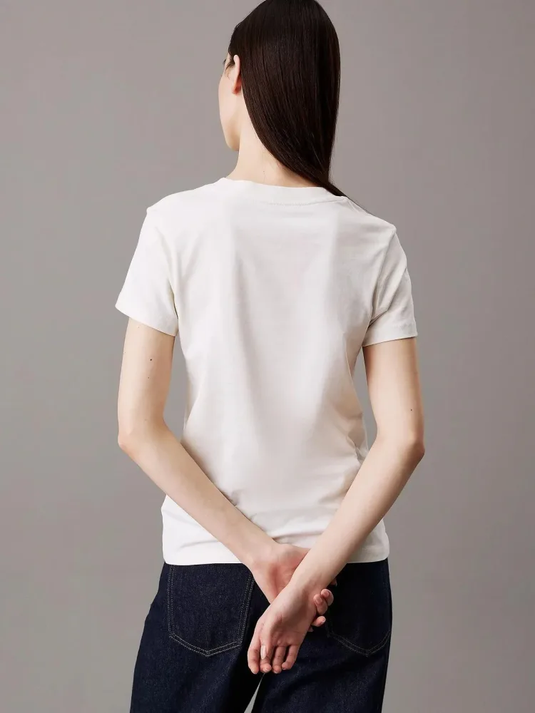 Calvin Klein T Shirt Donna Gradient Ck - immagine 2