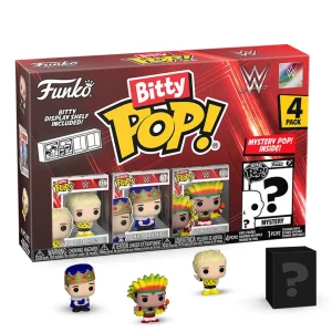Dusty Rhodes / Jerry Lawler / Ricky “The Dragon” Steamboat / Mystery Bitty (4-Pack) Dusty Rhodes / Jerry Lawler / Ricky “The Dragon” Steamboat / Mystery Bitty (4-Pack)