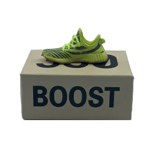 Yeezy 350 V2 Frozen Yellow – Mini Scarpe da Collezione