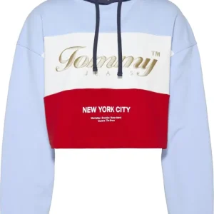 Tommy Hilfiger Felpa Donna Tjw Crop Tommy Hilfiger Felpa Donna Tjw Crop