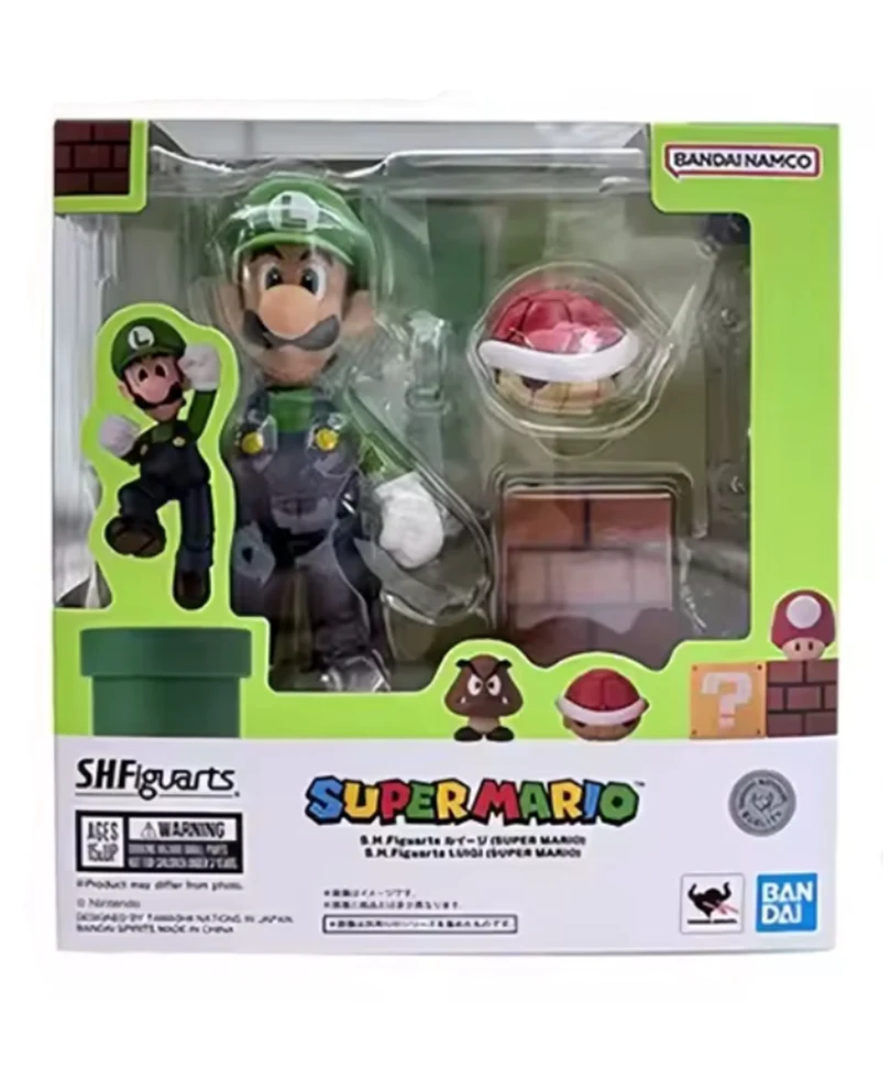Super Mario - Luigi - Action Figure S.H. Figuarts 11 cm