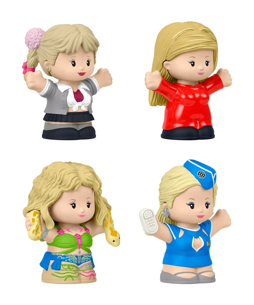 Britney Spears Fisher-Price Little People Collector Mini Figures 4-Pack 7 cm - immagine 2