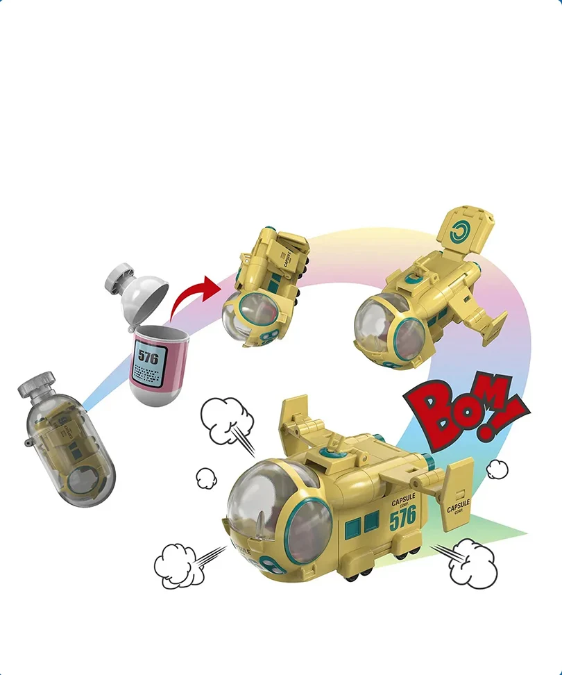 Dragon Ball Z – Hoipoi Capsule No.576 Bulma’s Airplane – Figure ChangeArts - immagine 2