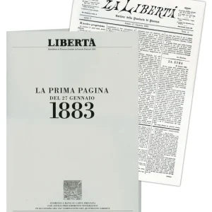 LIBERTA’: La prima pagina del 27 gennaio 1883 LIBERTA’: La prima pagina del 27 gennaio 1883