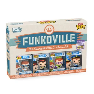 Freddy Funko in Con Tee / Mayor Freddy Funko /  Superhero Freddy Funko / Freddy Funko with Map