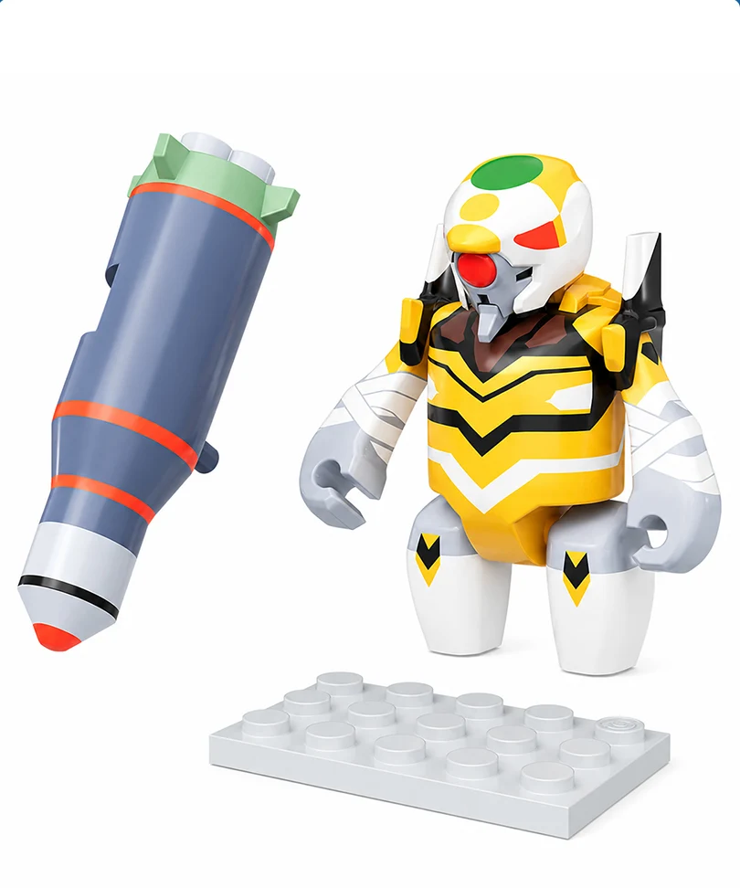 Rebuild Of Evangelion Proto Type-00 Brickroid - immagine 2