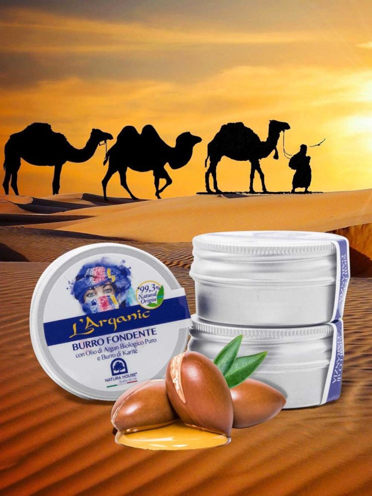 L'ARGANIC BURRO FONDENTE ARGAN + KARITE'