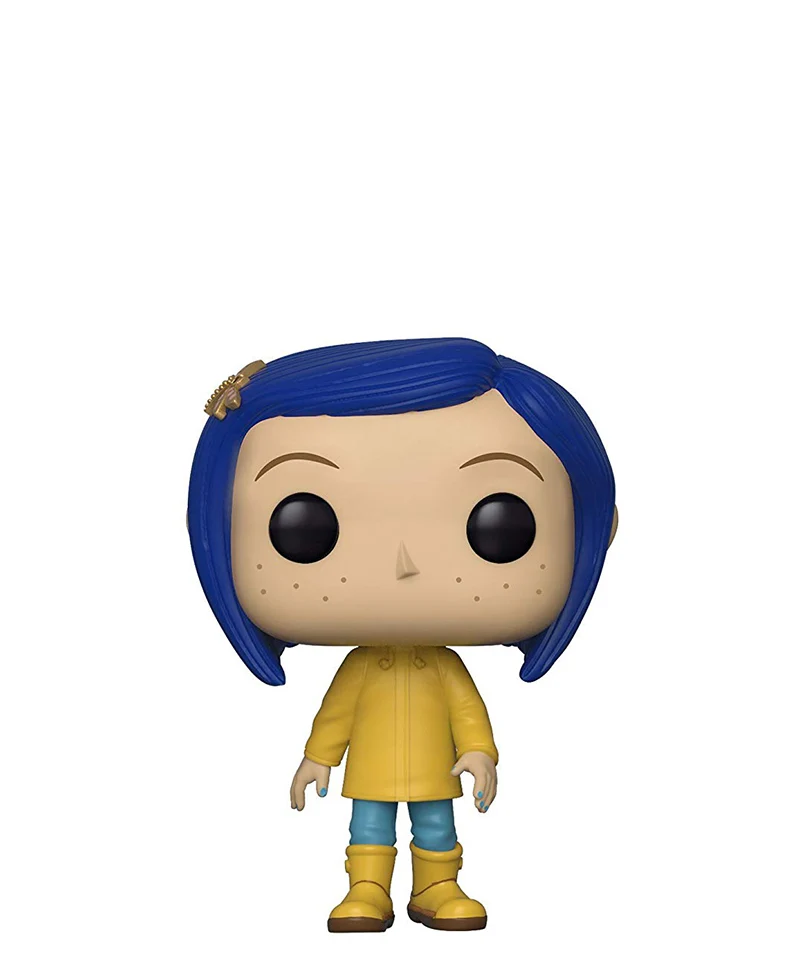 Coraline in Raincoat