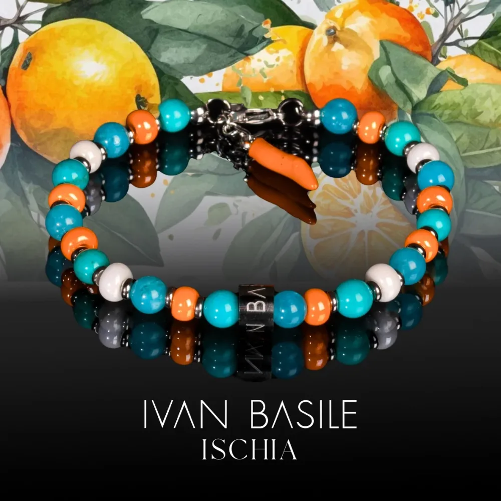 ISCHIA Bracciale 6 mm Gancio ISCHIA Bracciale 6 mm Gancio