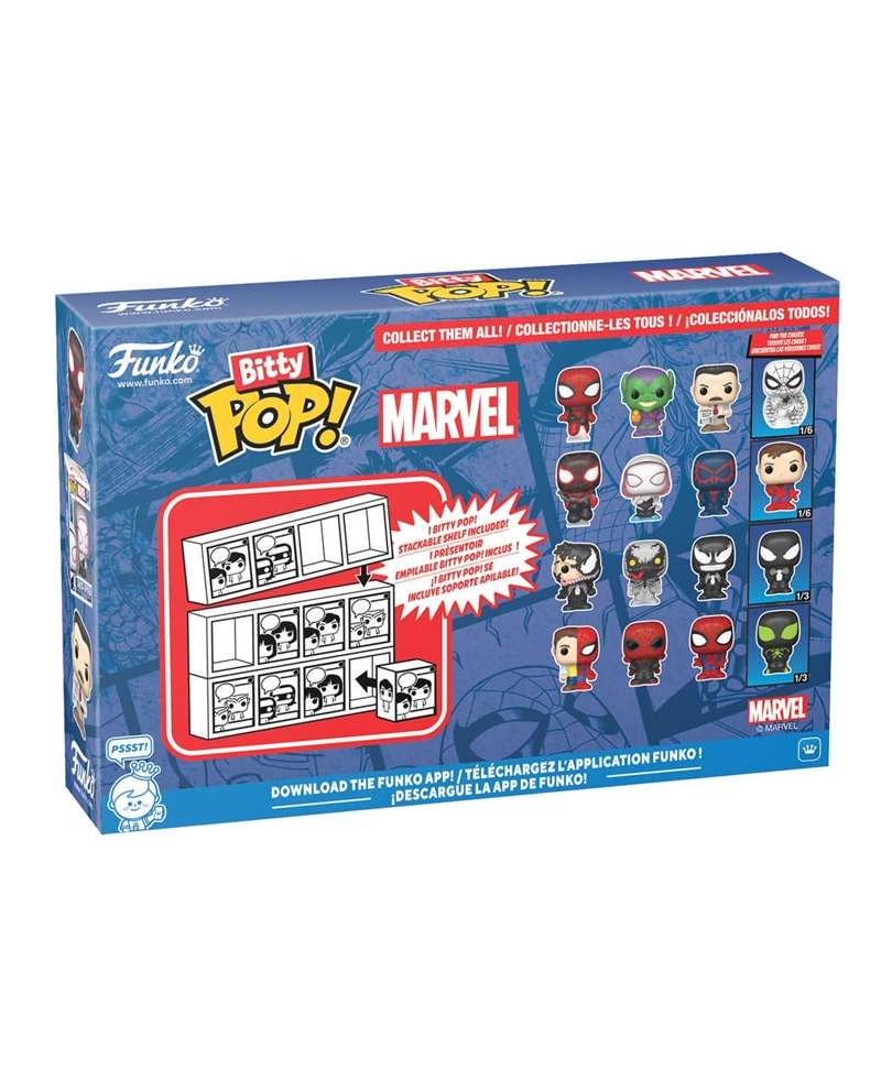Peter Parker - Spider-Man / Superior Spider-Man / Spider-Man / Scegli il tuo Bitty (4-Pack) - immagine 2