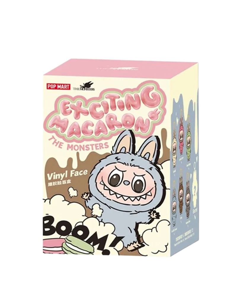 Labubu Exciting Macaron Series Blind Box - Pop Mart Official Figure