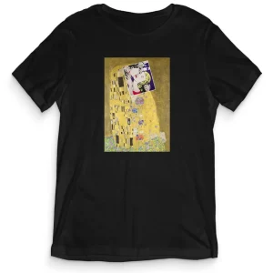 TeesBlitz Collection T-Shirt maglia Modern Kiss Alternative Art ART002 TeesBlitz Collection T-Shirt maglia Modern Kiss Alternative Art ART002