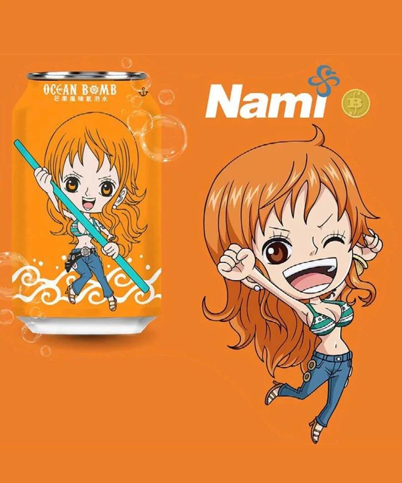 One Piece - Sparkling W - Nami - Mango - Canette 33 Cl