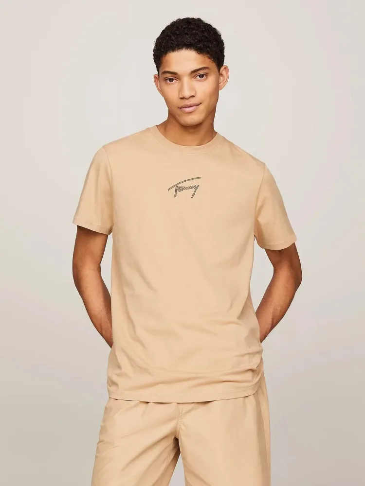Tommy Hilfiger T Shirt Uomo Ovz Signature