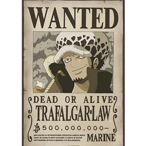 One Piece – Poster: “WANTED LAW” (52X38) One Piece – Poster: “WANTED LAW” (52X38)