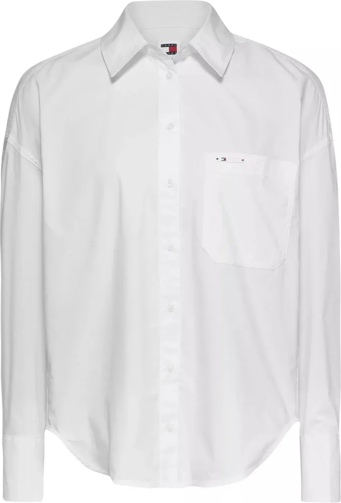 Tommy Hilfiger Camicia Donna Ovs Cotton Shirt