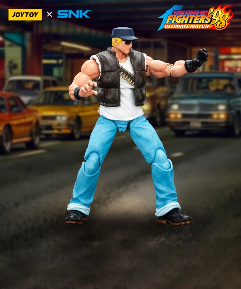 The King Of Fighters '98 Action Figure Hero Team Clark Still 12 cm