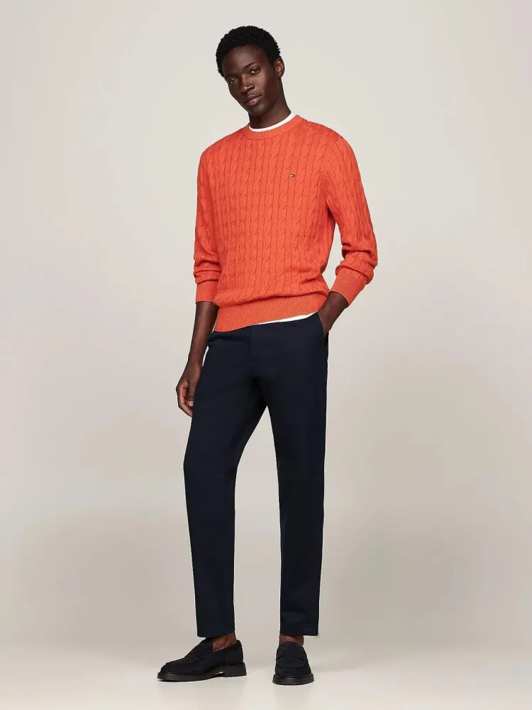 Tommy Hilfiger Pantaloni Uomo Harlem Chino Satin - immagine 2