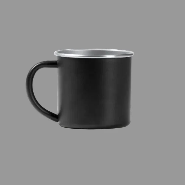 Tazza in Acciaio Inox 304 Riciclato – 350 ml, Confezione Ecologica