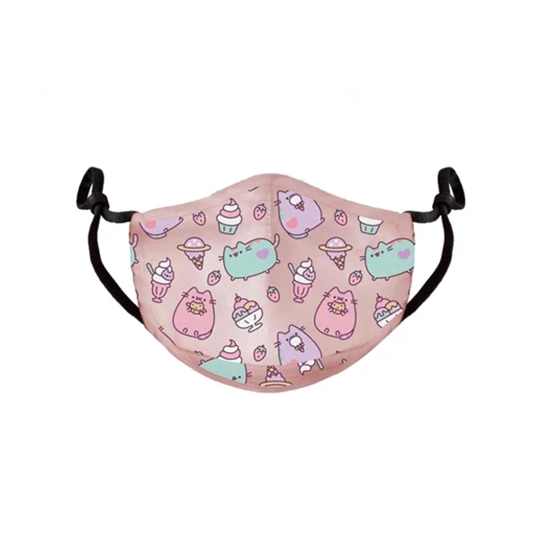 Mascherina Regolabile Brandizzata Pusheen