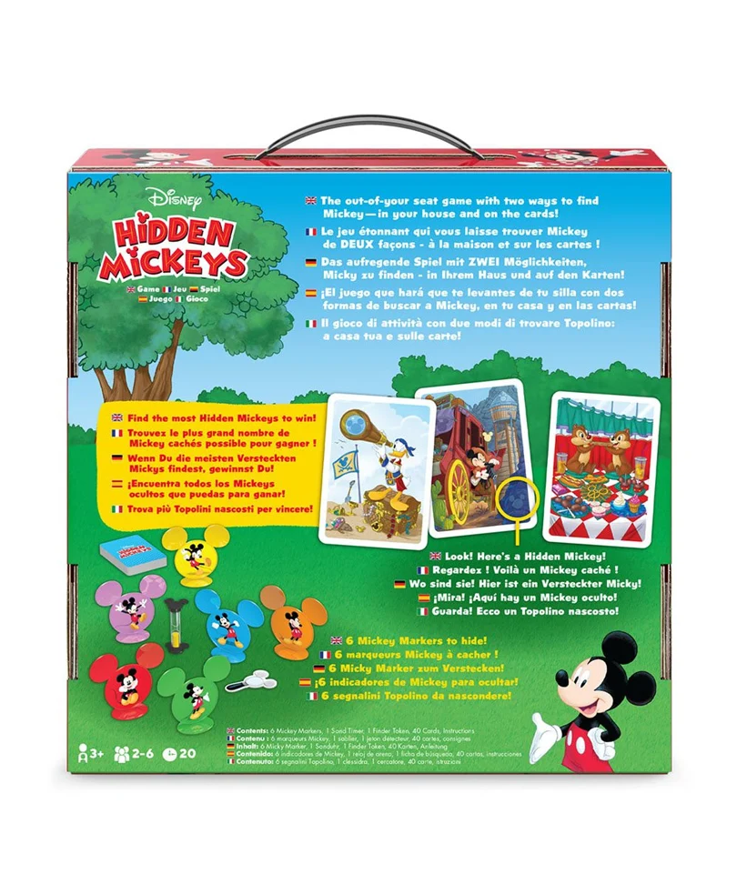 Gioco di carte Hidden Mickeys Signature Games - Multilingua - immagine 2