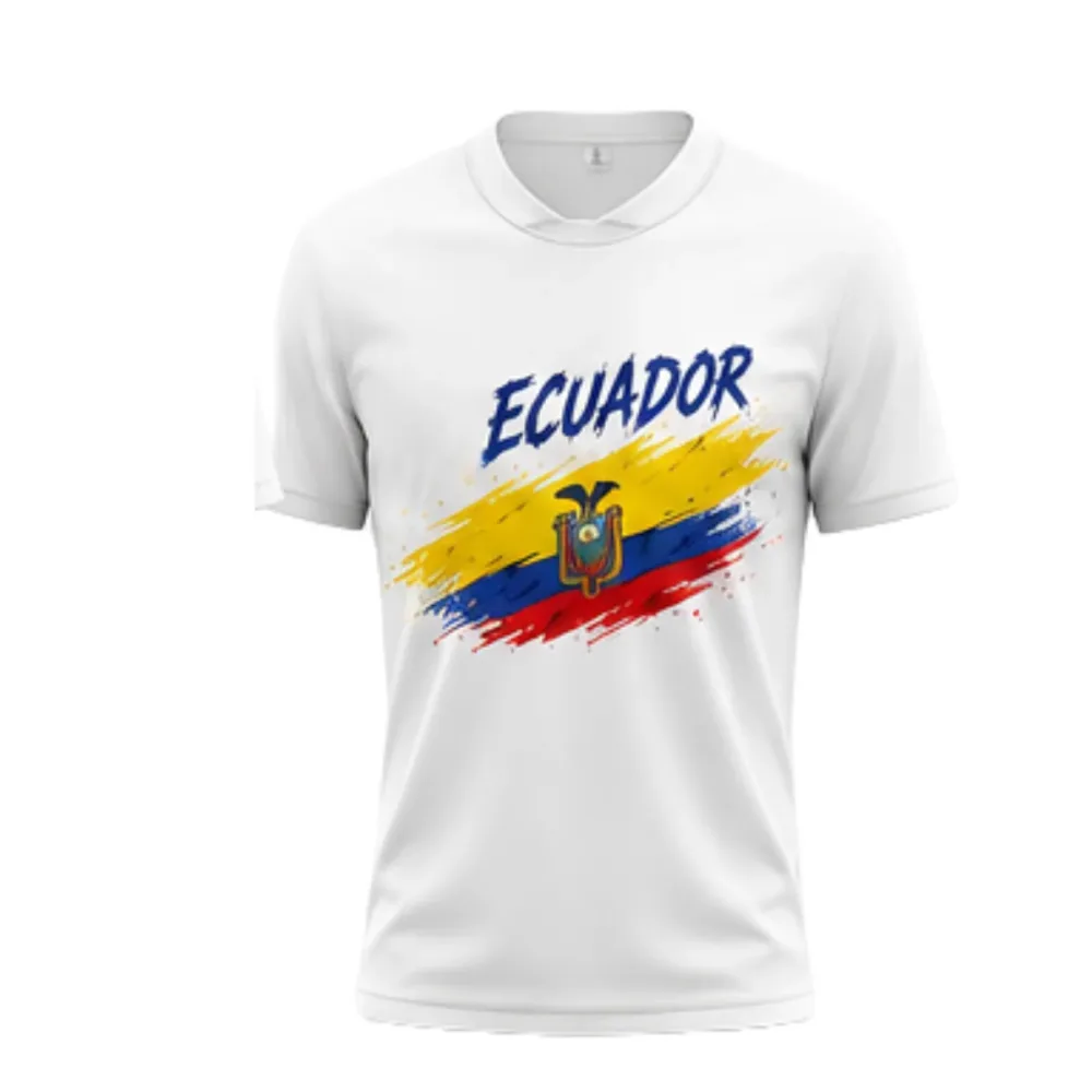 Maglia Mondiale 2026 in Cotone – Ecuador