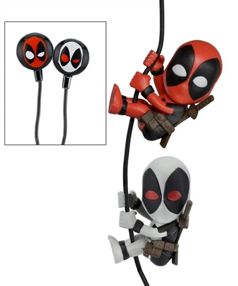 Marvel Comics Scalers Figures 2-Pack Deadpool & X-Force con Cuffie - immagine 2