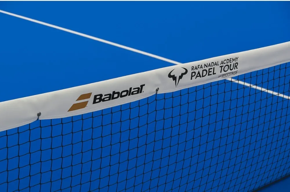 Coprinet Personalizzato per Reti Padel con Stampa Logo/Sponsor – 10mt x 20cm, 40 Occhielli