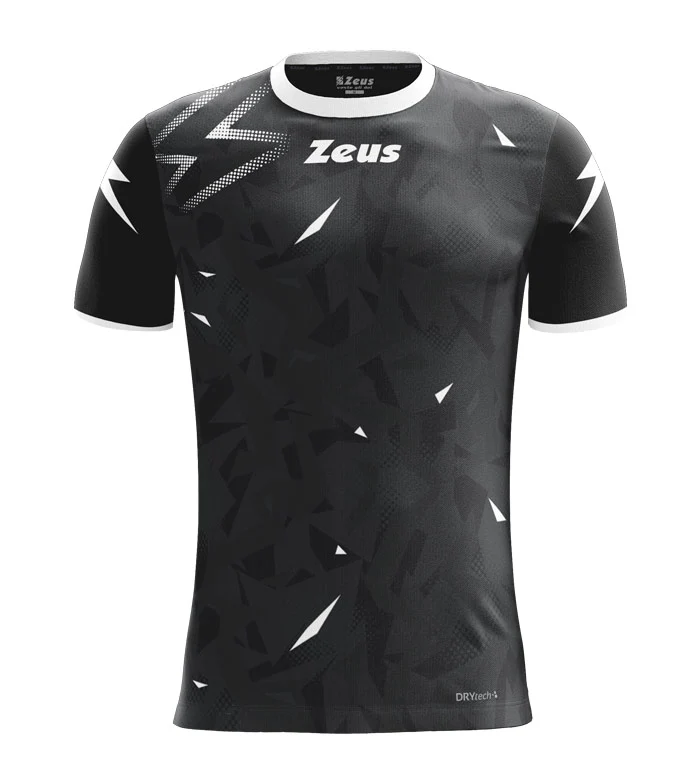 Shirt Marmo Zeus – Maglia Sportiva Slim Fit con Design Marmorizzato in Poliestere - immagine 2
