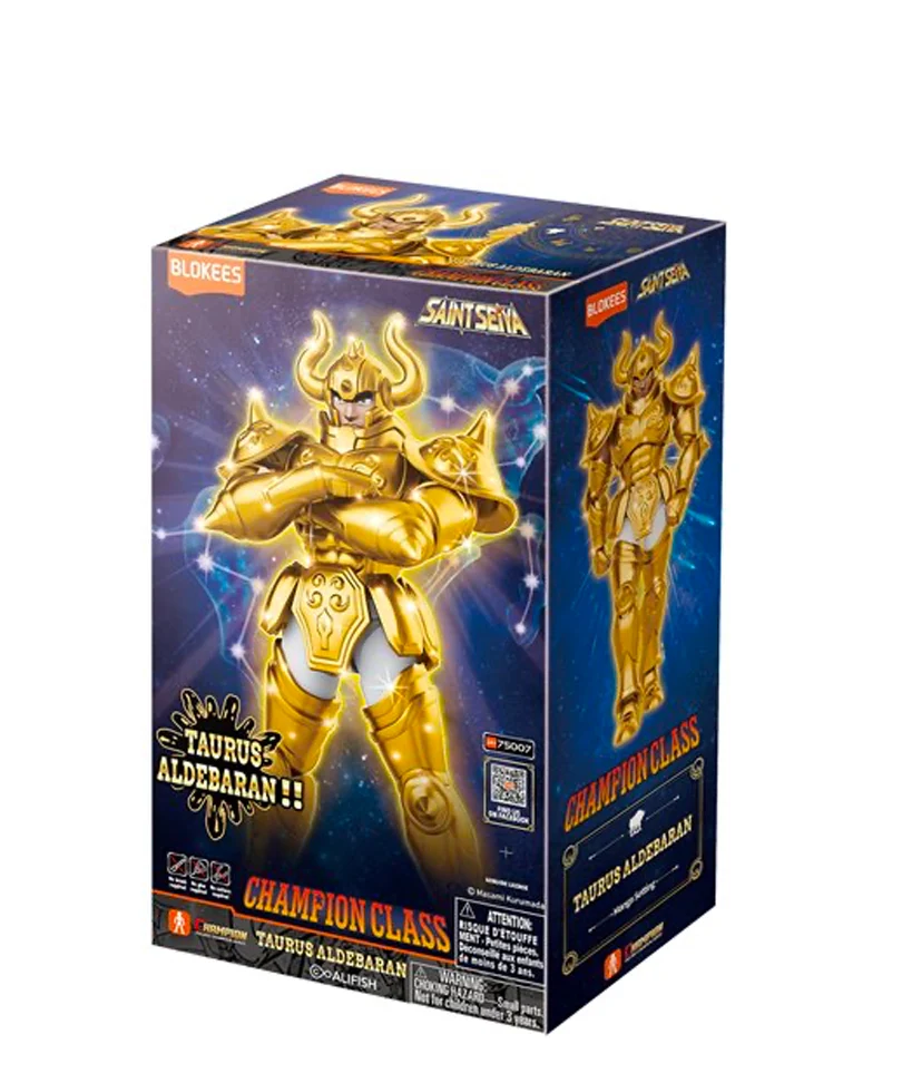 Saint Seiya Blokees Plastic Model Kit Champion Class Taurus Aldebaran 06