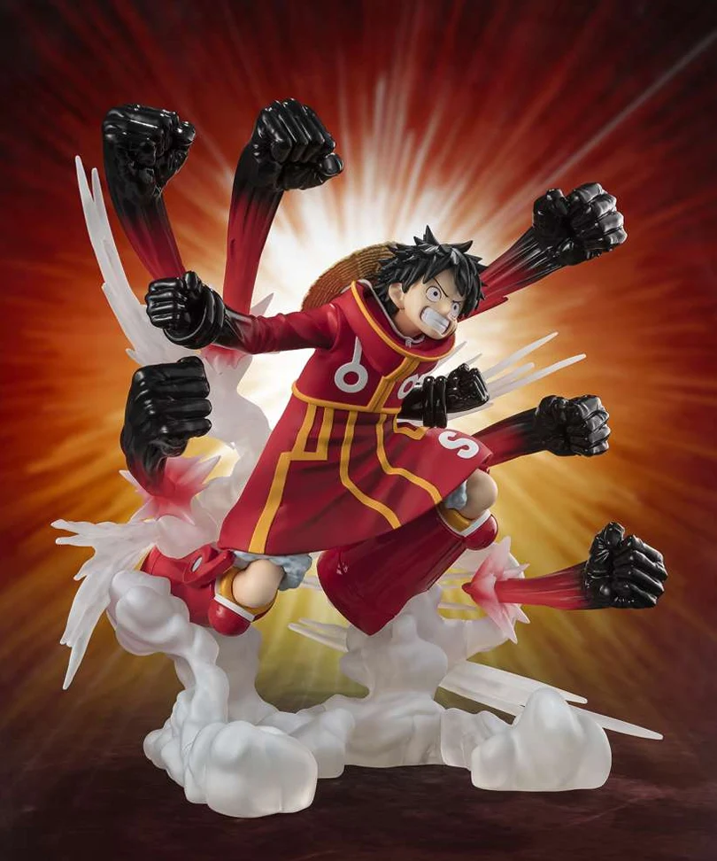 One Piece - Monkey D. Luffy Gum-Gum Hawk Gatling Extra Battle Figuarts Zero - immagine 2