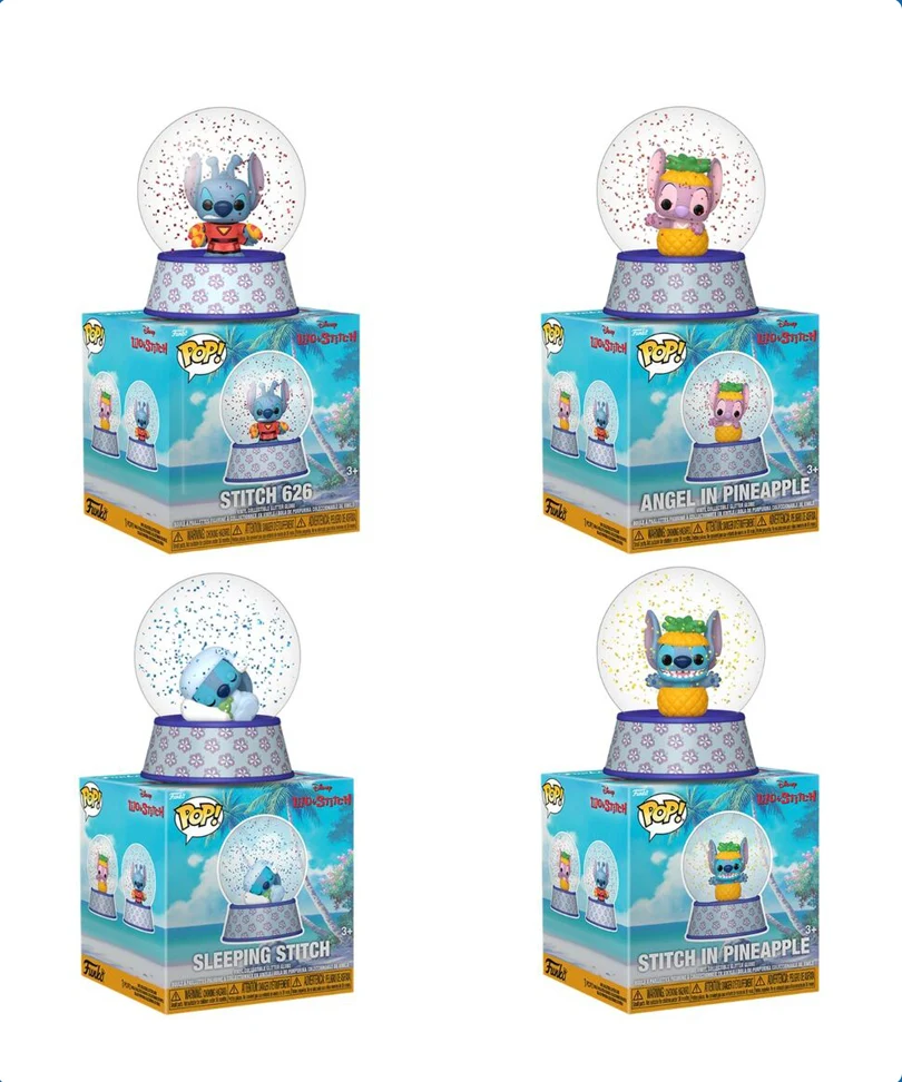 Stitch Minis Glitter Globes