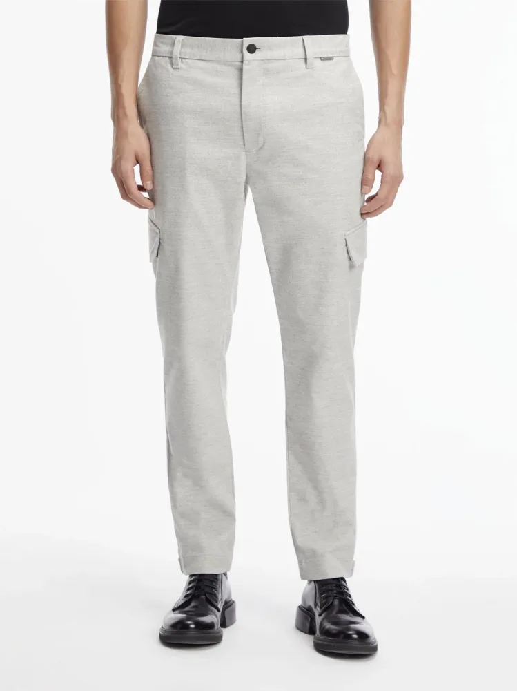 Calvin Klein Pantaloni Uomo Brushed Cotton Tap Cargo - immagine 3