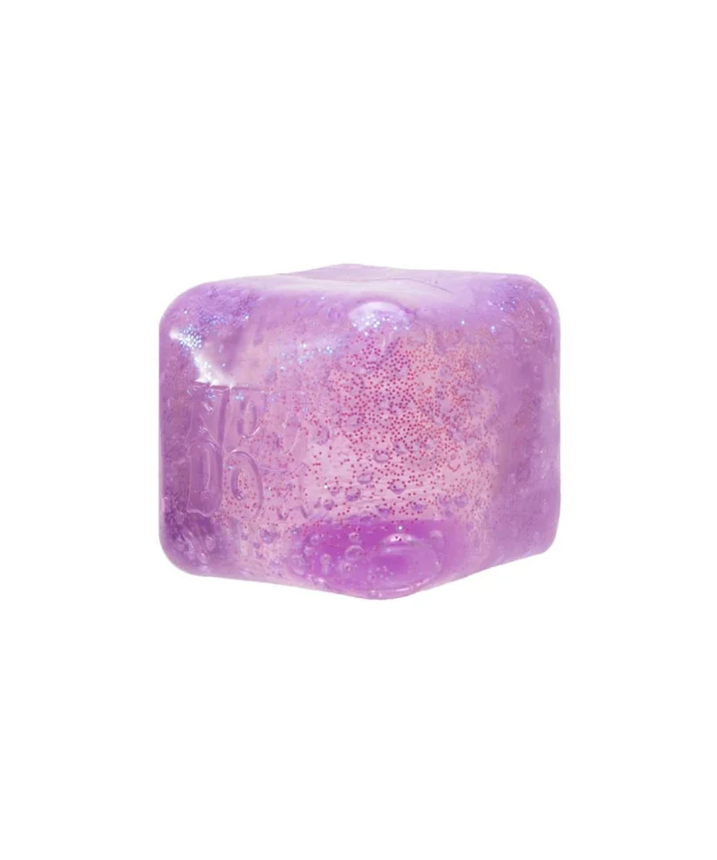 NeeDoh Squeeze Ball - Nice Cube (Glitter & Glow in the Dark) - immagine 2