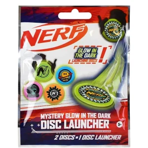 Nerf – Disc Launcher (Glow in the Dark)