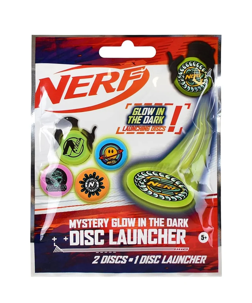 Nerf - Disc Launcher (Glow in the Dark)