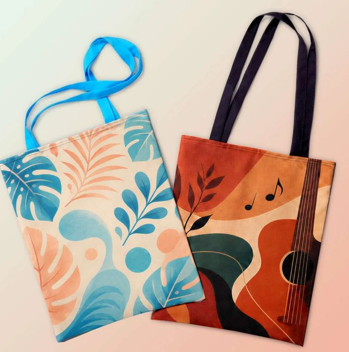 Shopper Manico Lungo LOMA – Sublimatica Personalizzabile | Minimo 50 pz