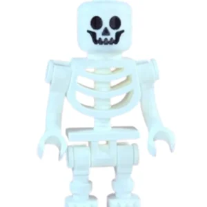 Scheletro Minecraft stile LEGO 3D Scheletro Minecraft stile LEGO 3D