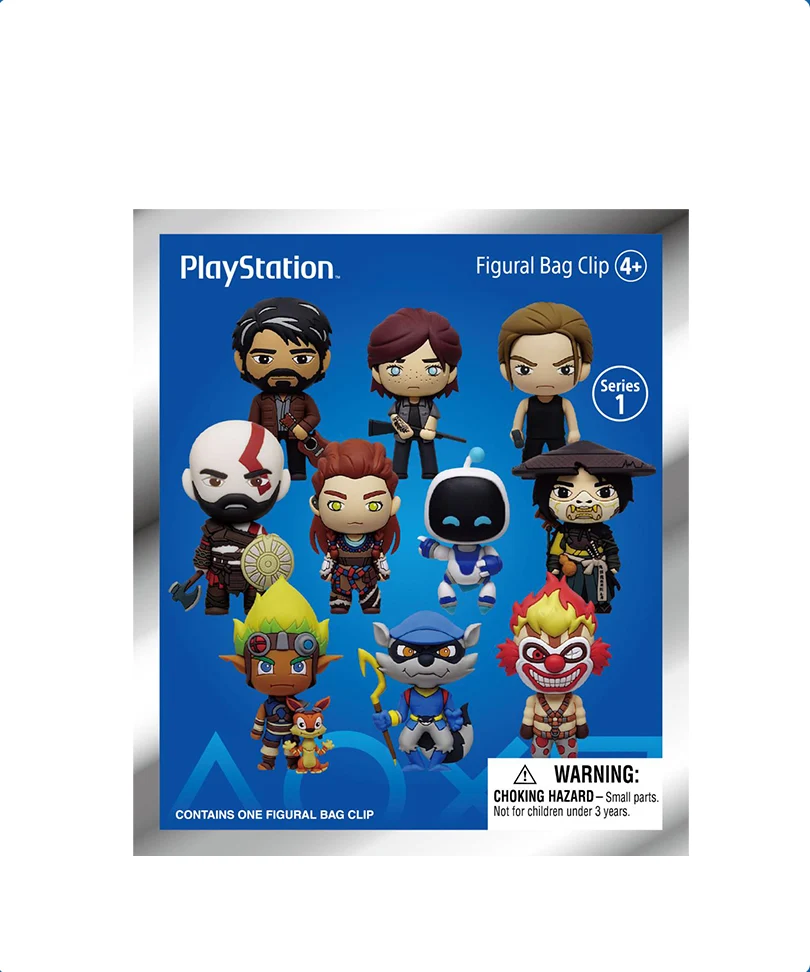 Playstation - Series 1 - 3D Foam Bag Clip