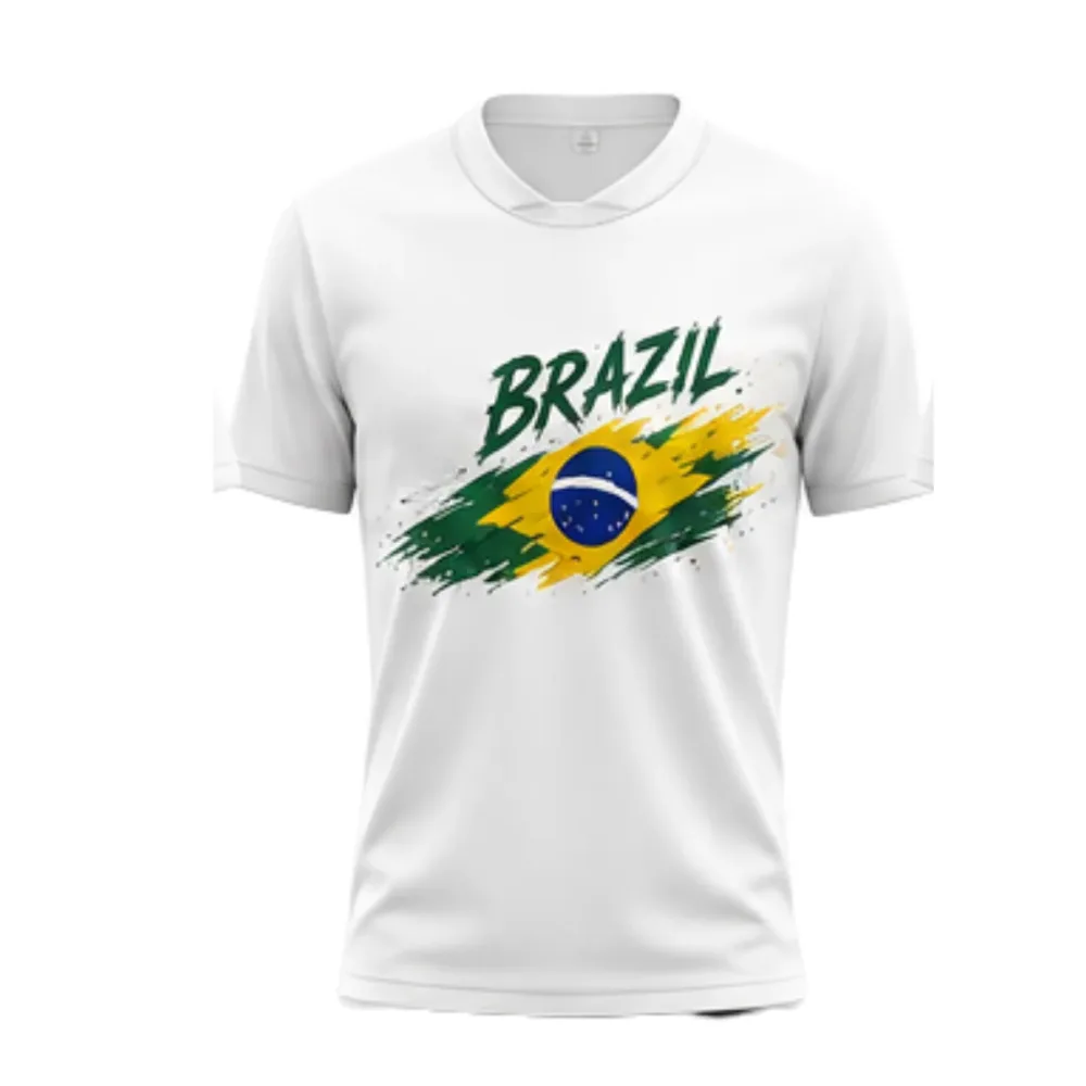 Maglia Mondiale 2026 in Cotone – Brasile