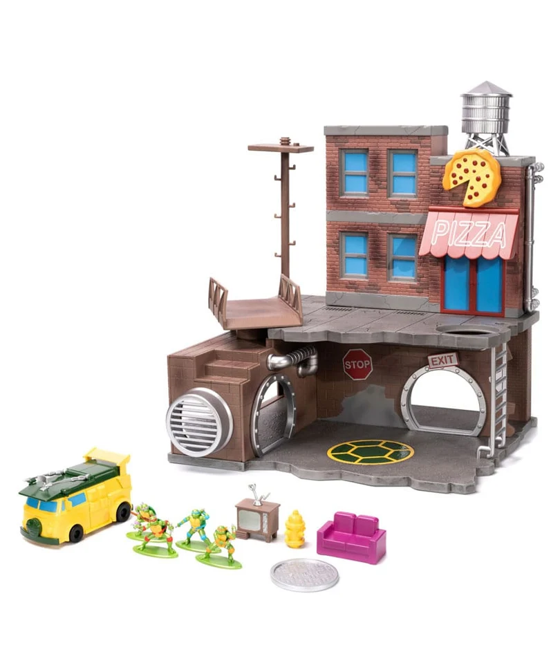 Teenage Mutant Ninja Turtles - Nano Metalfigs Nano Scene