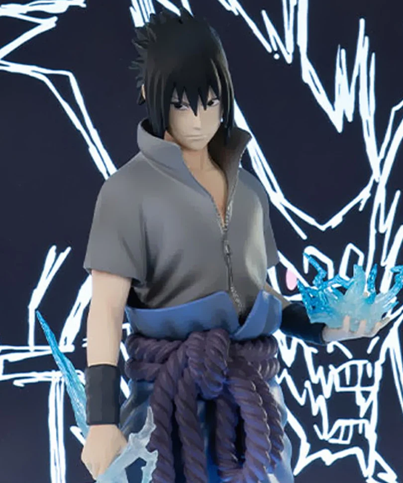 Naruto Shippuden - Sasuke Uchiha - Neon Figure - immagine 3