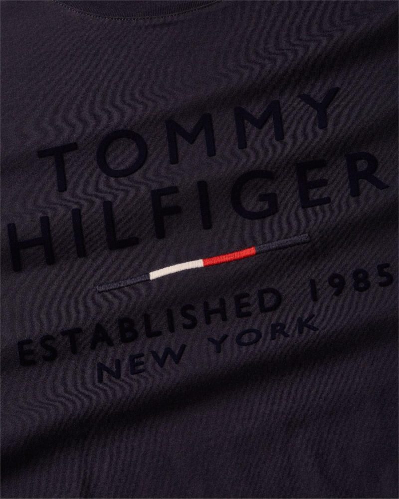 Tommy Hilfiger T-Shirt Uomo Stacked New York Flock - immagine 3