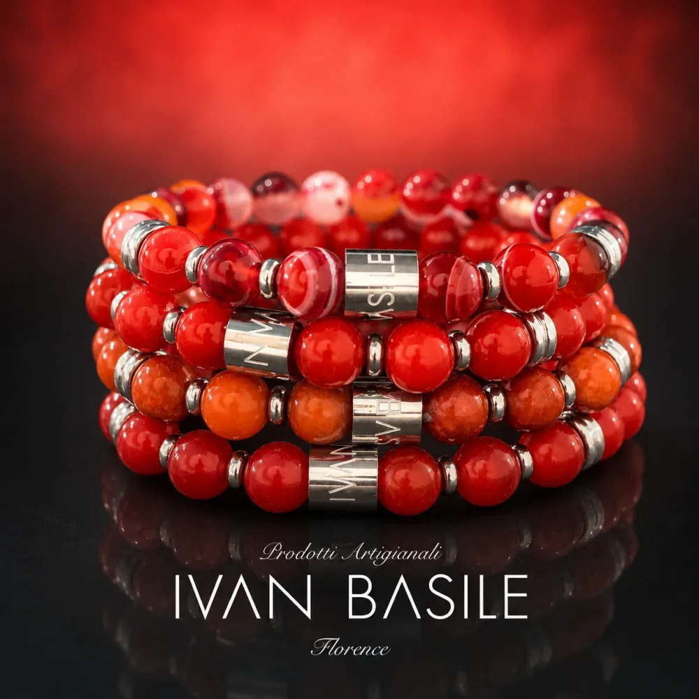 4 BRACCIALI RED PASSION