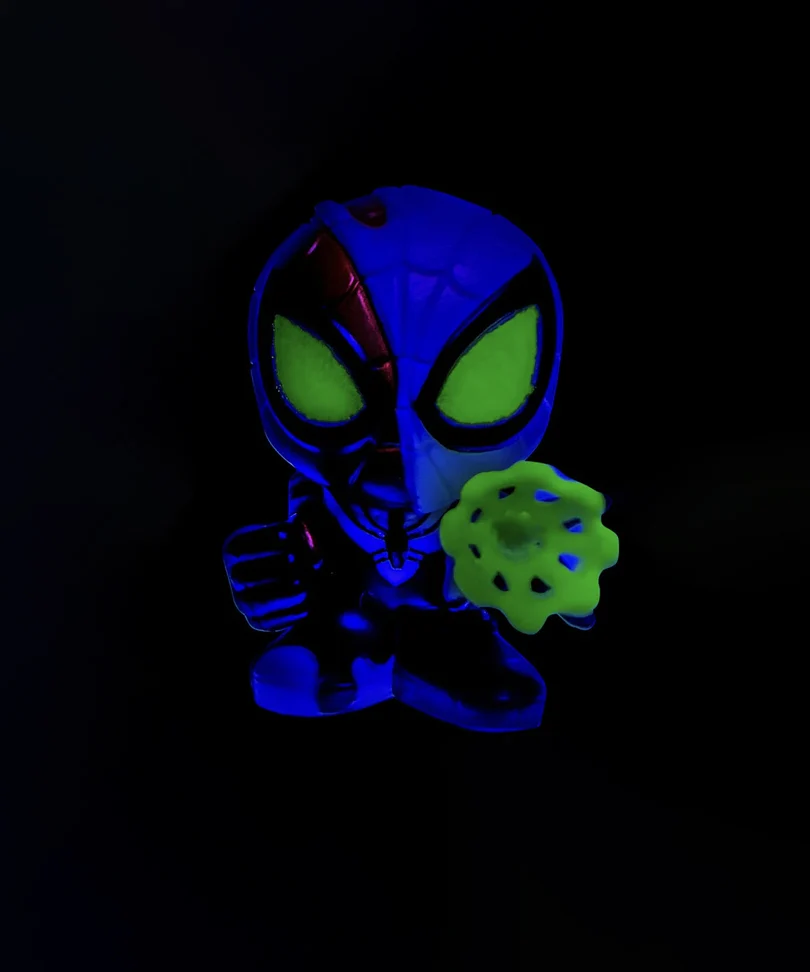 Marvel Spider-Man Maximum Venom - Boomez - Spider-Man (Glow in the Dark) Wave 3 - immagine 3