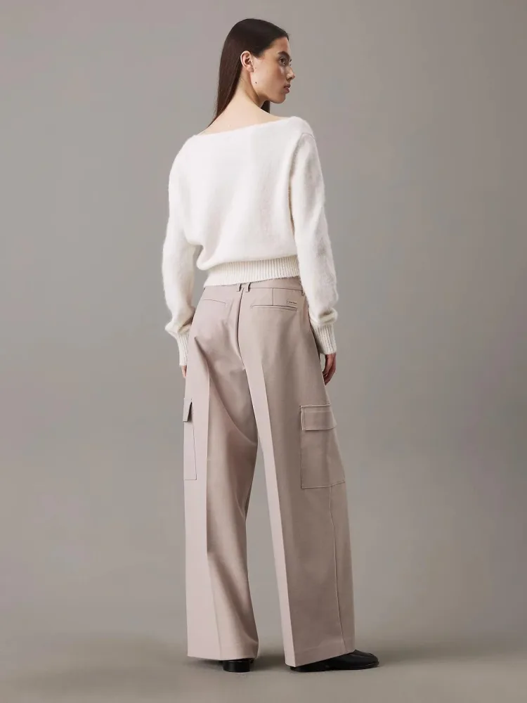 Calvin Klein Pantaloni Donna Relaxed Leg - immagine 2