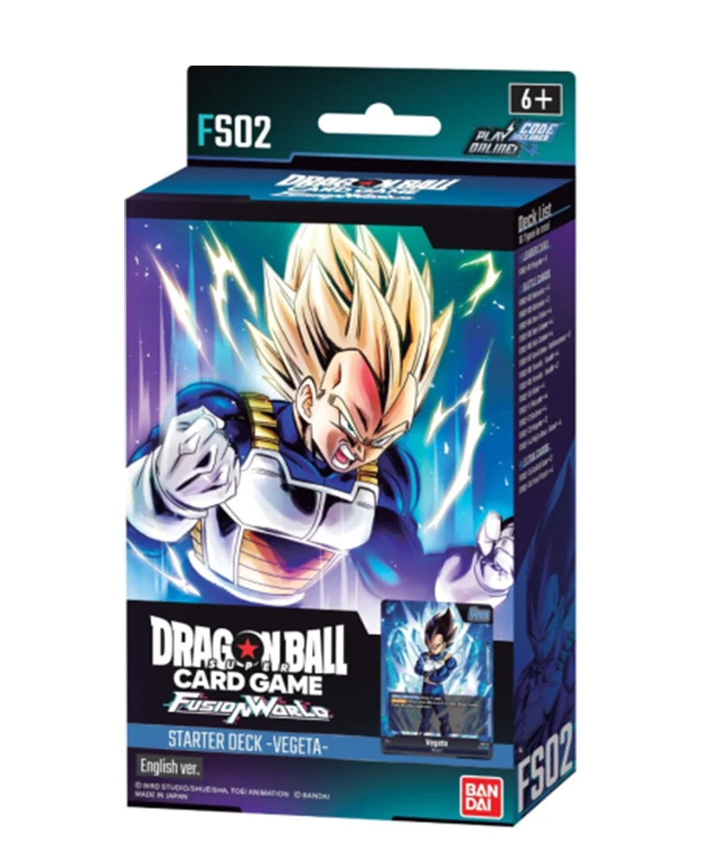 Dragon Ball Super Card Game Fusion World - Starter Deck FS-02 ENG - Vegeta